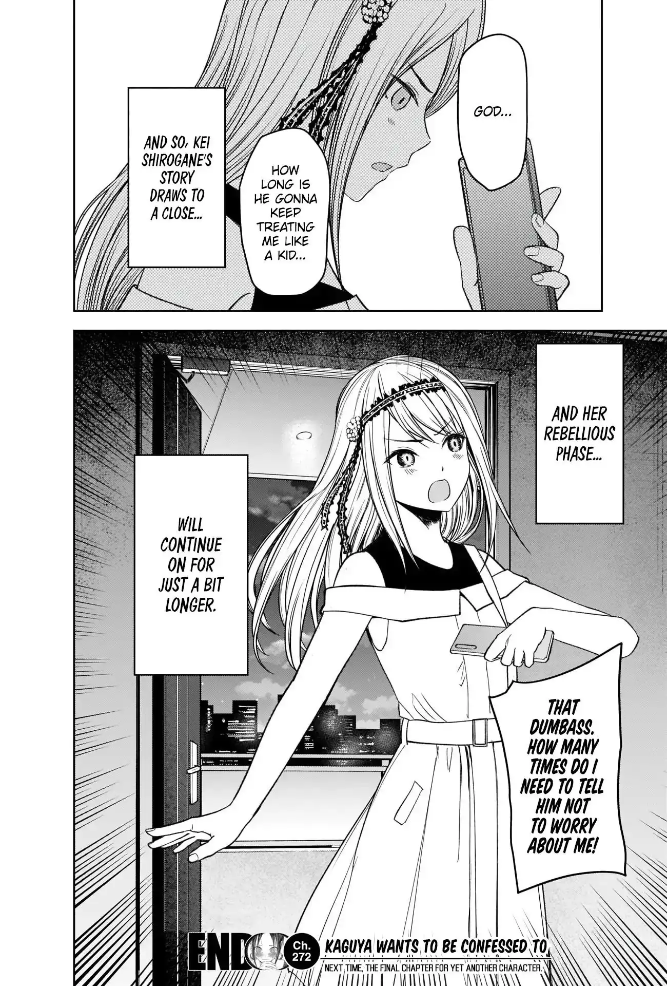 Kaguya-sama wa Kokurasetai - Tensai-tachi no Renai Zunousen Chapter 272 18